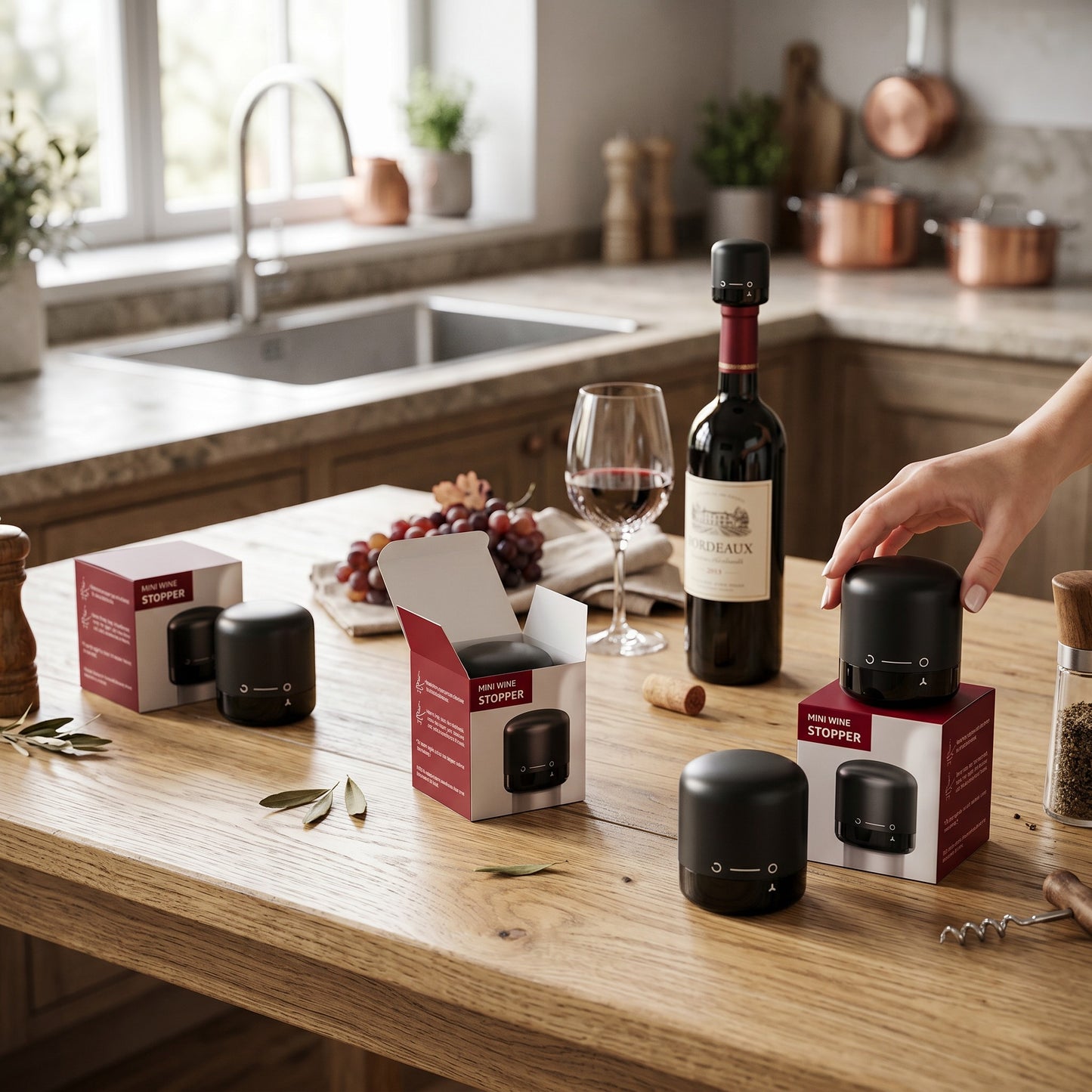 Wine Stopper Twin Pack